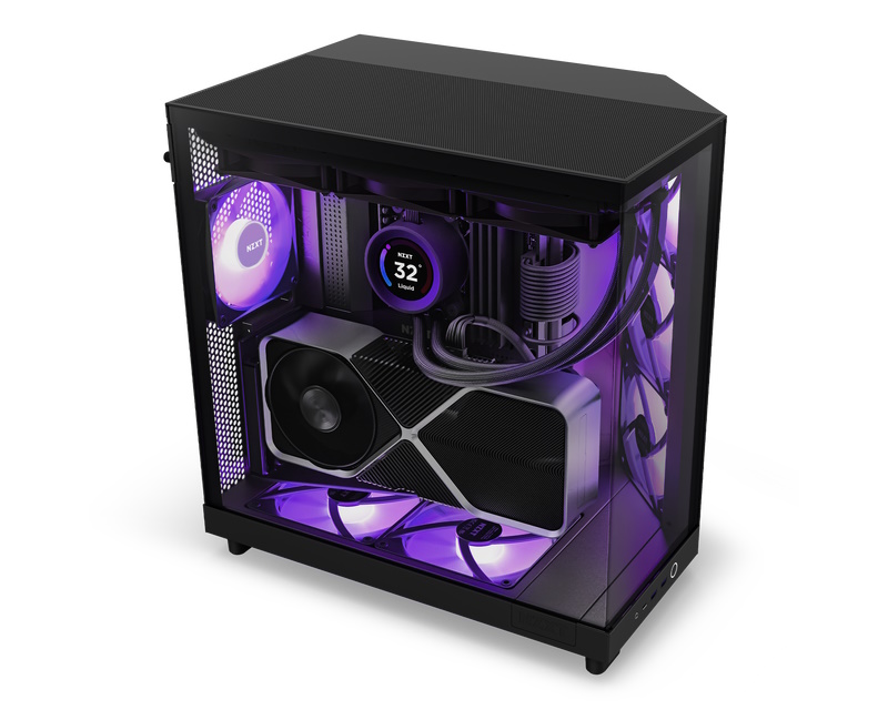 NZXT H6 Flow RGB kućište crno (CC-H61FB-R1) - Slika 3