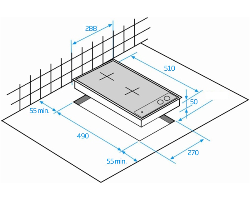BEKO HDMI 32400 DT indukciona ugradna ploča - Slika 3