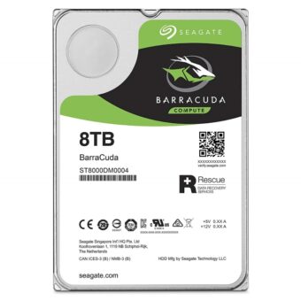 SEAGATE 8TB 3.5" SATA III 256MB 5.400rpm ST8000DM004 Barracuda hard disk