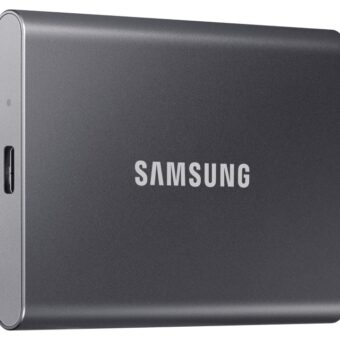 SAMSUNG Portable T7 1TB sivi eksterni SSD MU-PC1T0T