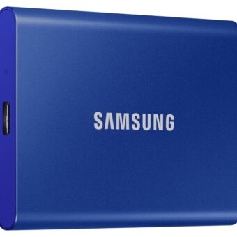SAMSUNG Portable T7 2TB plavi eksterni SSD MU-PC2T0H