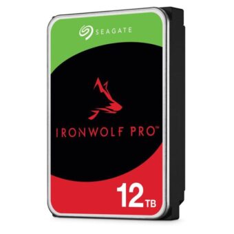 SEAGATE 12TB 3.5" SATA III 256MB 7200rpm ST12000NT001 IronWolf Pro hard disk