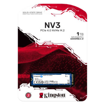 KINGSTON 1TB M.2 2280 NVMe SNV3S/1000G series NV3 SSD