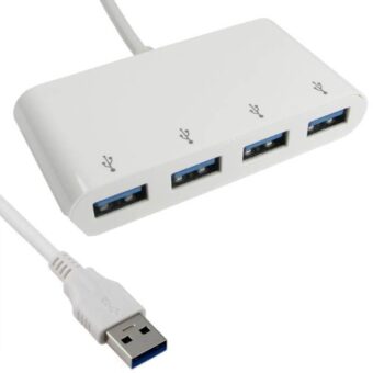 E-GREEN USB 3.0 HUB 4port beli
