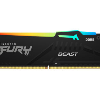 KINGSTON DIMM DDR5 32GB 6400MT/s KF564C32BBEA-32 FURY Beast Black RGB EXPO