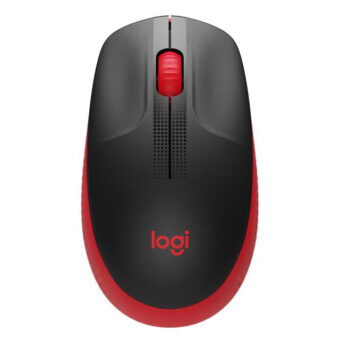 LOGITECH M190 Full-Size Wireless crveni miš