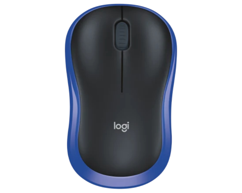 LOGITECH M185 Wireless plavi miš Retail - Slika 2
