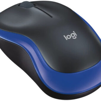 LOGITECH M185 Wireless plavi miš Retail