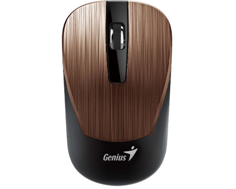 GENIUS NX-7015 ROSY BROWN Wireless Optical USB braon-crni miš - Slika 2