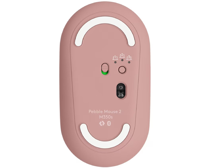 LOGITECH Pebble 2 M350s Wireless Roze miš - Slika 2