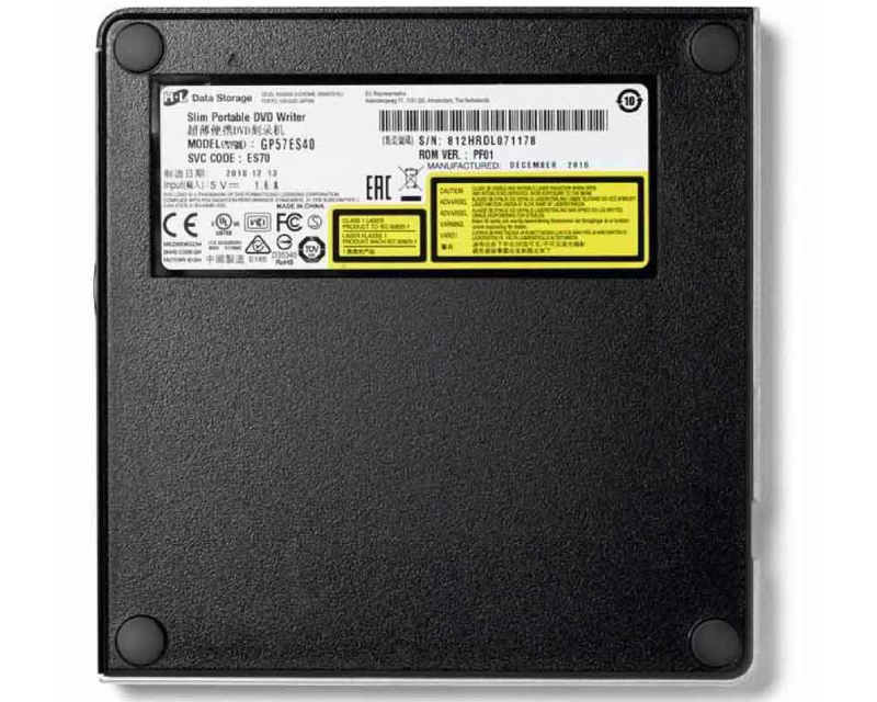 HITACHI-LG GP57ES40 DVD±RW eksterni rezač srebrni - Slika 3