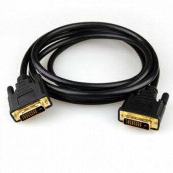 FAST ASIA Kabl DVI-D Dual Link - DVI-D Dual Link M/M 1.8m feritno jezgro crni
