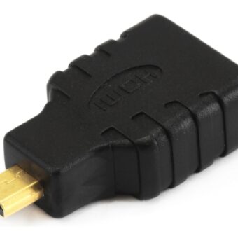 E-GREEN Adapter Micro HDMI (M) - HDMI (F) crni