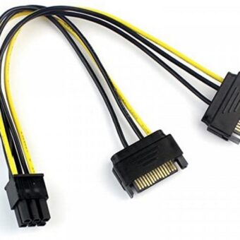 FAST ASIA Adapter za napajanje VGA (6-pin) -2x Sata