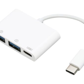 FAST ASIA Adapter TIP-C na 2xUSB+TIP-C