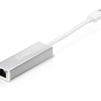 FAST ASIA Adapter USB 3.0 - Gigabit ethernet metal sivi