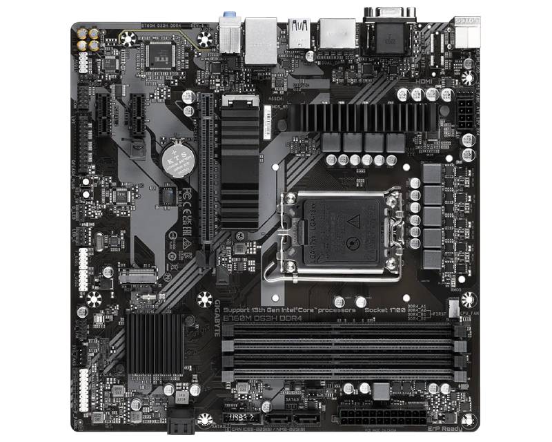 GIGABYTE B760M DS3H DDR4 rev. 1.x matična ploča - Slika 2