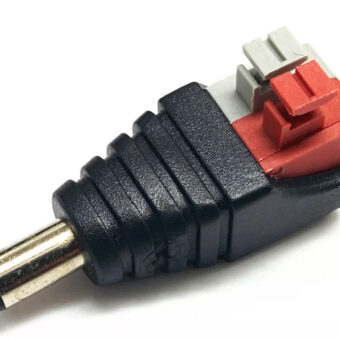 CERBERUS Konektor DC(M) 12V Terminal klip (pak 10kom)