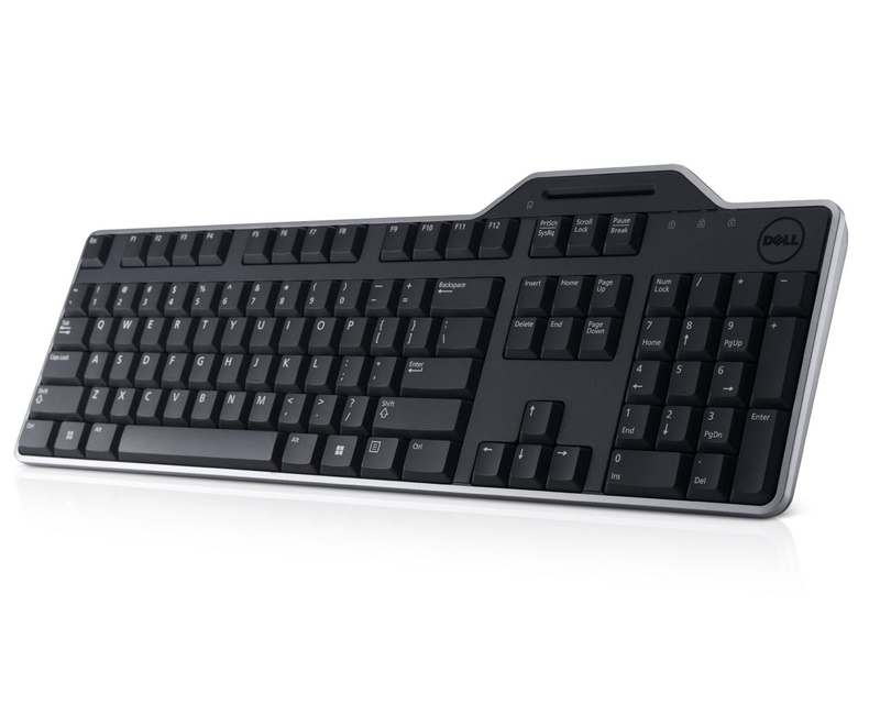 DELL KB813 Smartcard USB US tastatura crna - Slika 3
