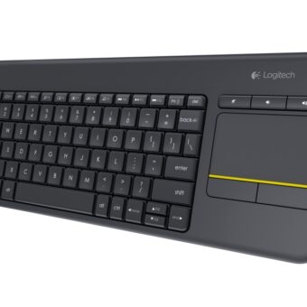 LOGITECH K400 Plus Wireless Touch US crna tastatura