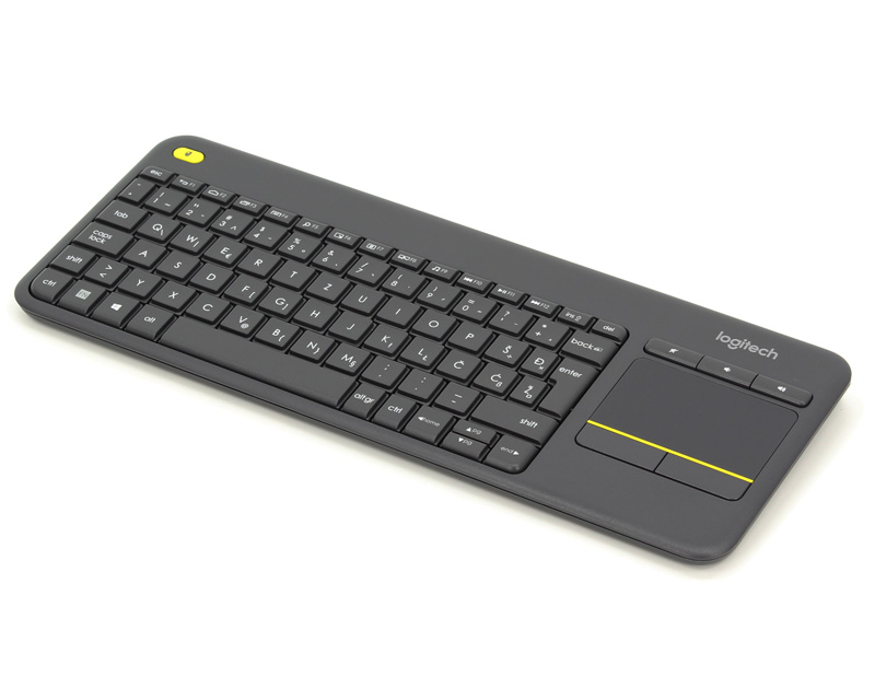 LOGITECH K400 Plus Wireless Touch YU crna tastatura - Slika 2