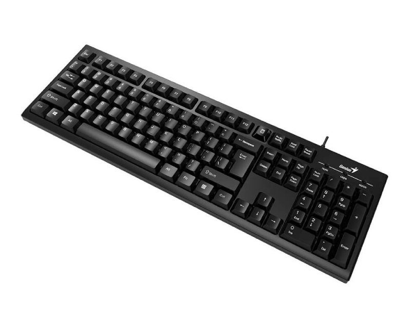GENIUS KB-100 USB US crna tastatura - Slika 2