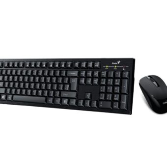 GENIUS Smart KM-8101 Wireless USB US crna tastatura + miš