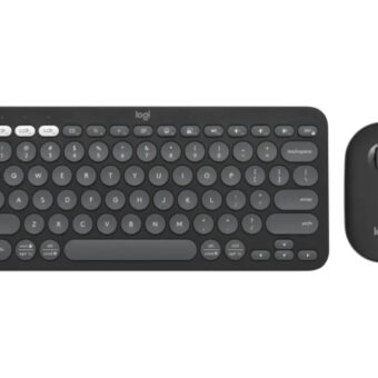 LOGITECH Pebble2 Wireless Combo US tastatura + miš crna