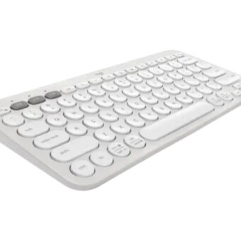 LOGITECH Pebble2 Wireless Combo US tastatura + miš bela