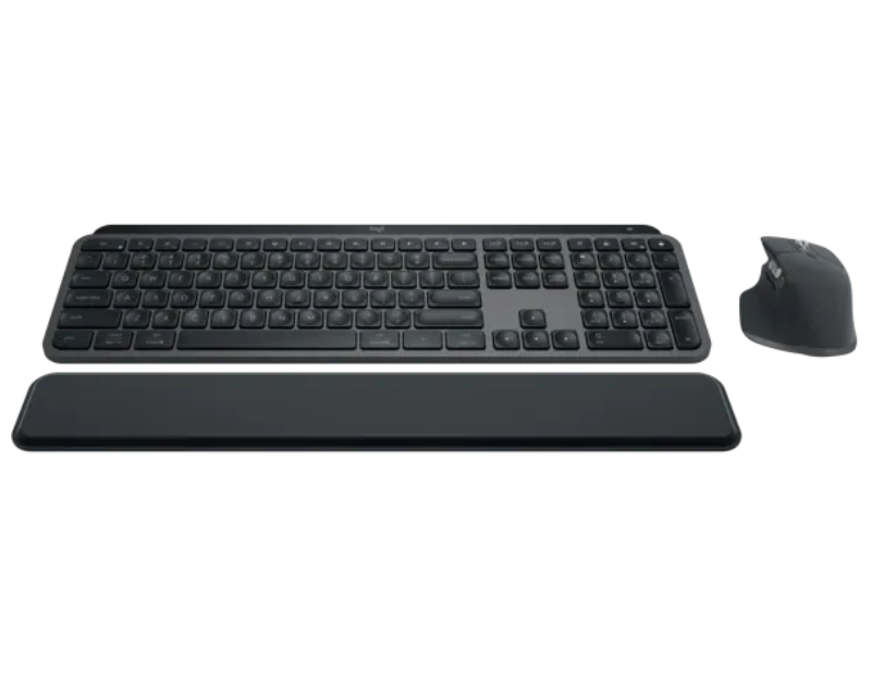 LOGITECH MX Keys S Combo Graphite Wireless Desktop US tastatura + miš - Slika 3