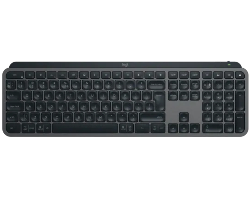 LOGITECH MX Keys S Plus Wireless Illuminated tastatura Graphite US - Slika 3