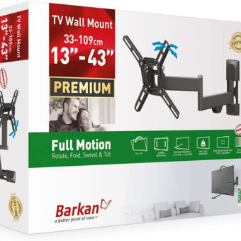 BARKAN 2400.B LCD TV zglobni zidni nosač do 43 inča