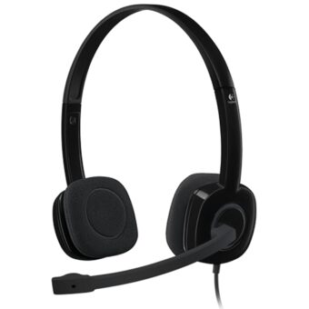 LOGITECH H151 Stereo Headset single jack slušalice sa mikrofonom crne