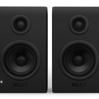 NZXT Gaming Speakers 3 inča Black V2 zvučnici crni (AP-SPKB2-EU)