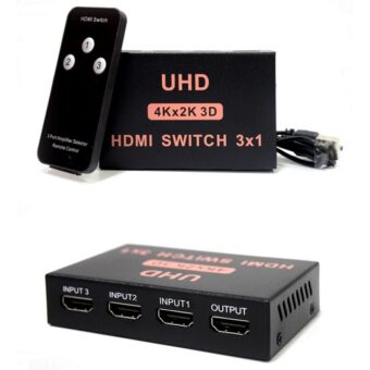 FAST ASIA HDMI Switch 3x1 4Kx2K 3D