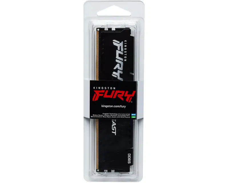 KINGSTON DIMM DDR5 32GB 5600MT/s KF556C36BBE-32 Fury Beast Black EXPO - Slika 3