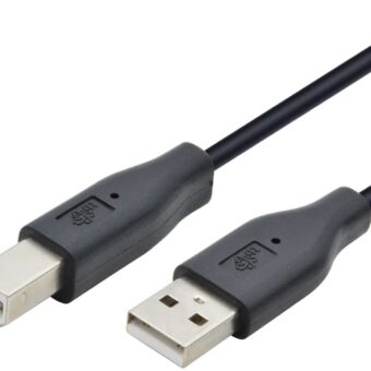 E-GREEN Kabl USB A - USB B M/M 5m crni