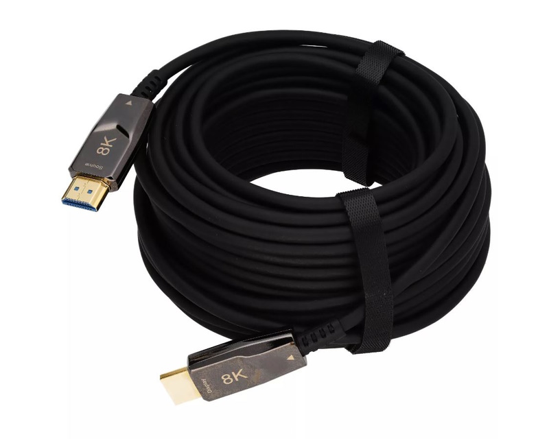 E-GREEN AOC Opticki Kabl HDMI 2.1 M/M 100m crni 8K/60Hz 48 Gbps