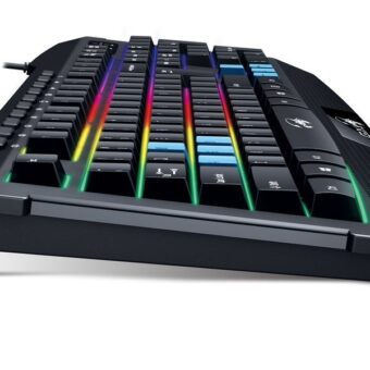 GENIUS K215 Scorpion Gaming USB US crna tastatura