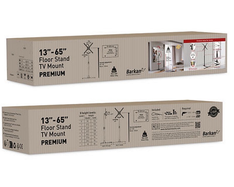 BARKAN FS310T LCD TV podni nosač od 13 do 65 inča - Slika 3
