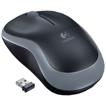 LOGITECH_ M185 Wireless sivi miš Retail