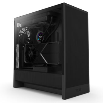 NZXT H5 Flow Gaming kućište crno (CC-H52FB-01)