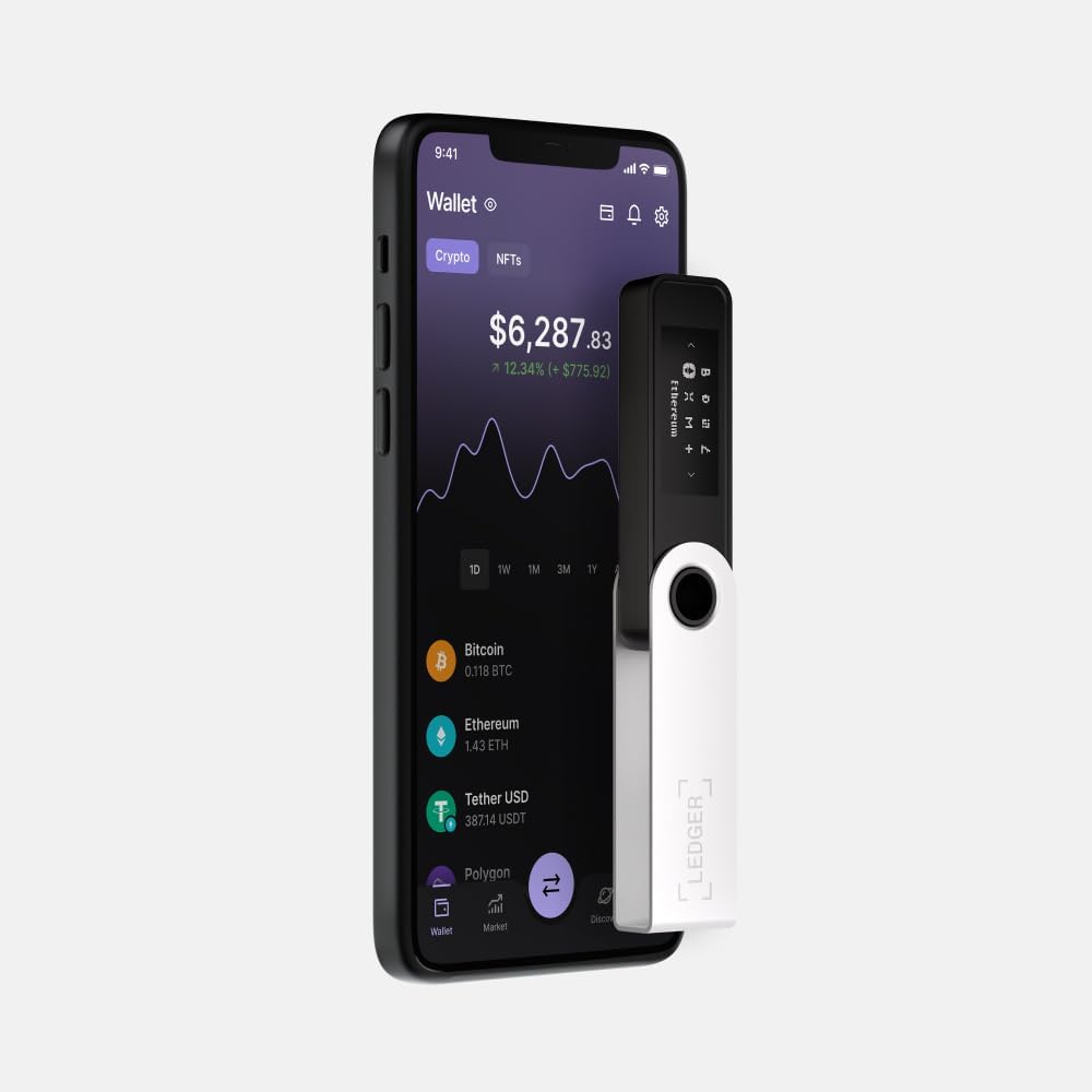 Kripto novčanik Ledger Nano S Plus - Mat crni - Slika 4