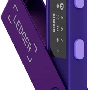 Kripto novčanik Ledger Nano S Plus - Ljubičasti