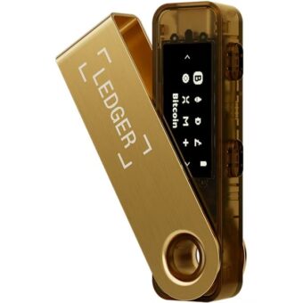 Kripto novčanik Ledger Nano S Plus - Zlatni