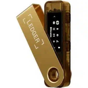 Kripto novčanik Ledger Nano S Plus - Zlatni