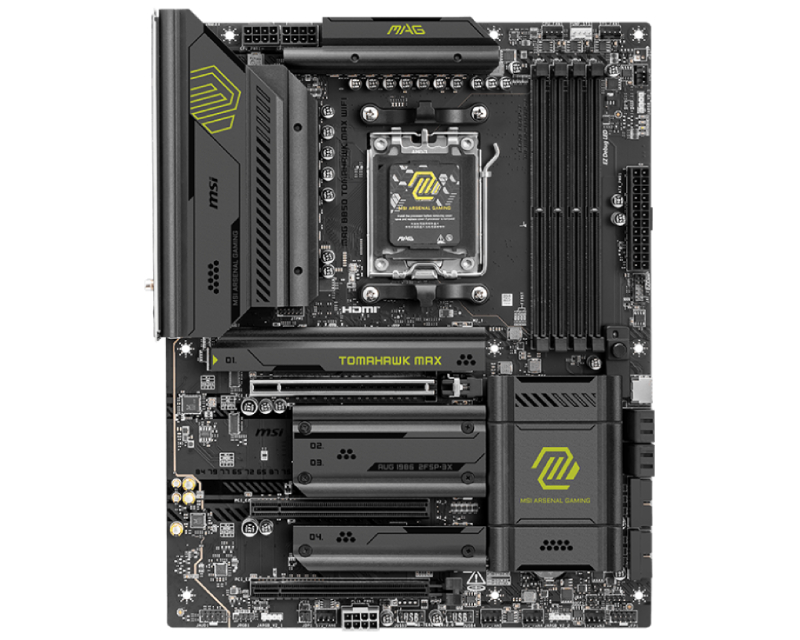 MSI MAG B850 TOMAHAWK MAX WIFI matična ploča - Slika 3