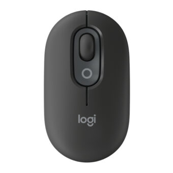 LOGITECH Pop Mouse with Emoji, graphite miš