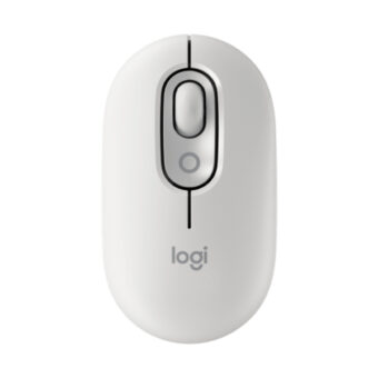 LOGITECH Pop Mouse with Emoji, Off-White miš