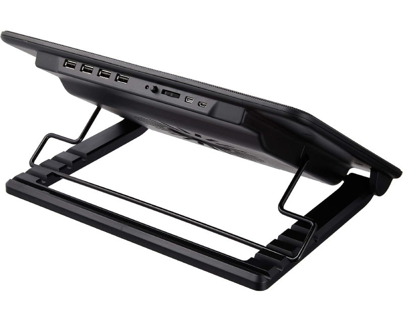 COOLER MASTER Postolje za laptop NotePal ERGOSTAND IV (R9-NBS-E42K-GP), crno - Slika 3